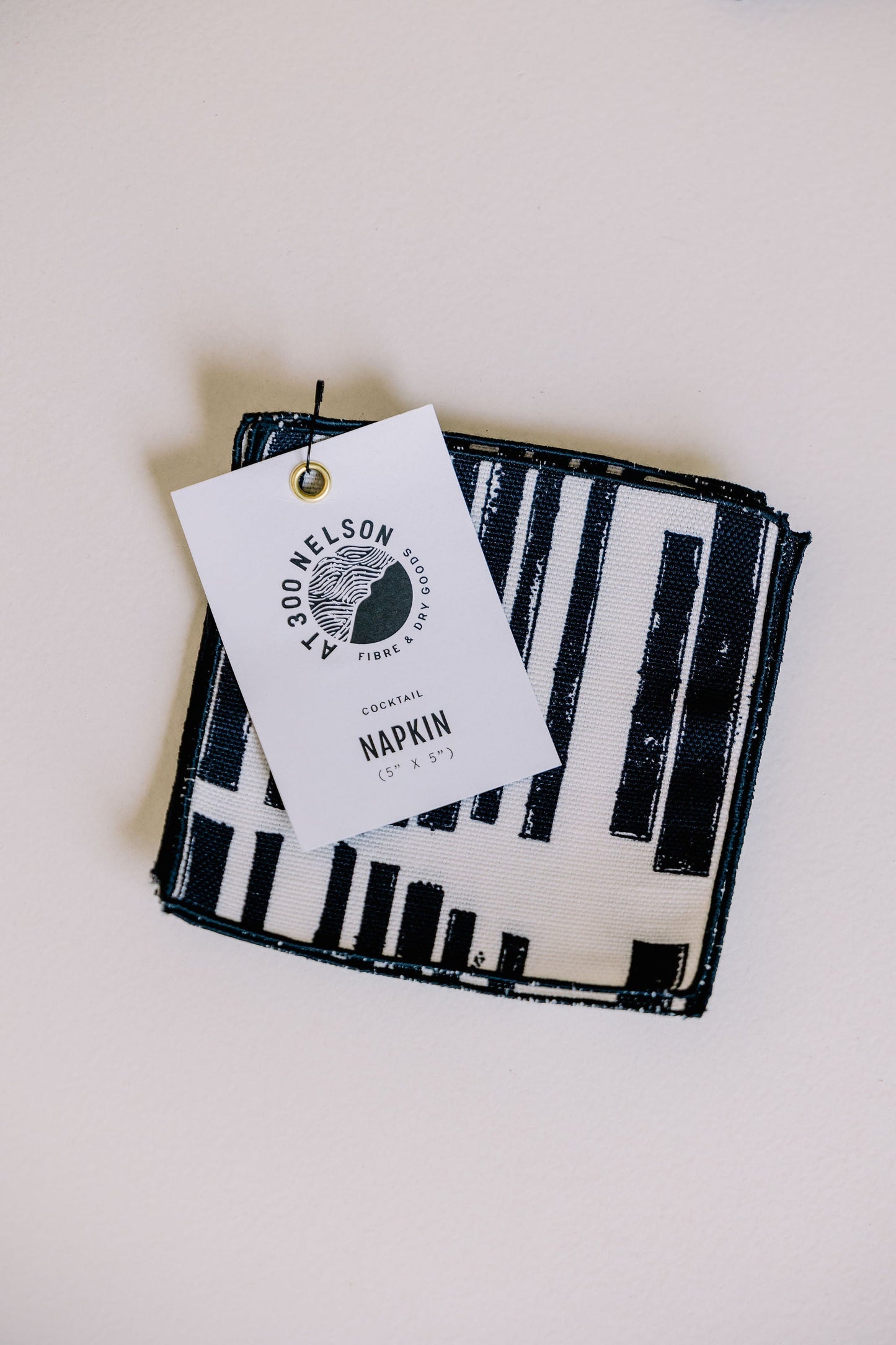 Marguerite in Clairvoyant 5" x 5" Cocktail Napkin - Set of 4