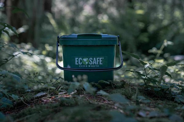 EcoSafe 2.5 Gallon Bin Caddy & Liners (QTY: 1 Bin + 90 Liners)
