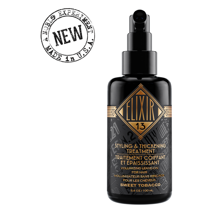 18.21 Man Made Elixir 13 Sweet Tobacco Styling & Thickening Treatment 3.4 oz
