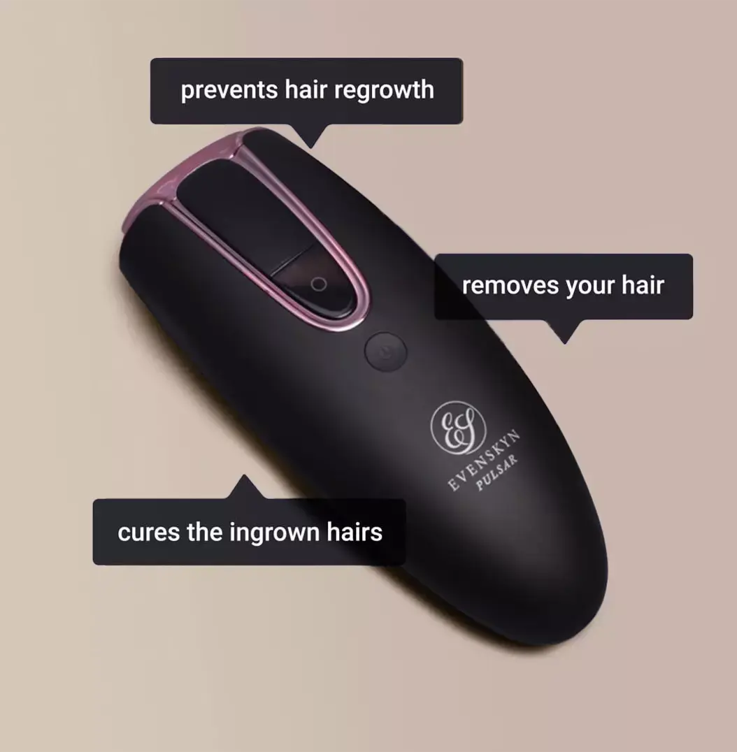 EvenSkyn® Pulsar:At-Home IPL Laser Hair Removal Handset