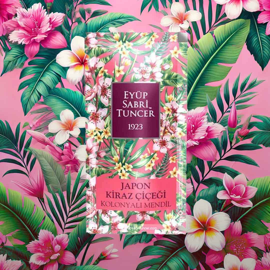 Japanese Cherry Scented Hand Wipes | 150 Individually Packed Eyup Sabri Tuncer