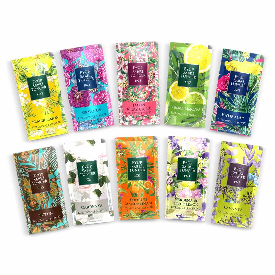 Hawaii Pineapple Scented Cologne Wipes