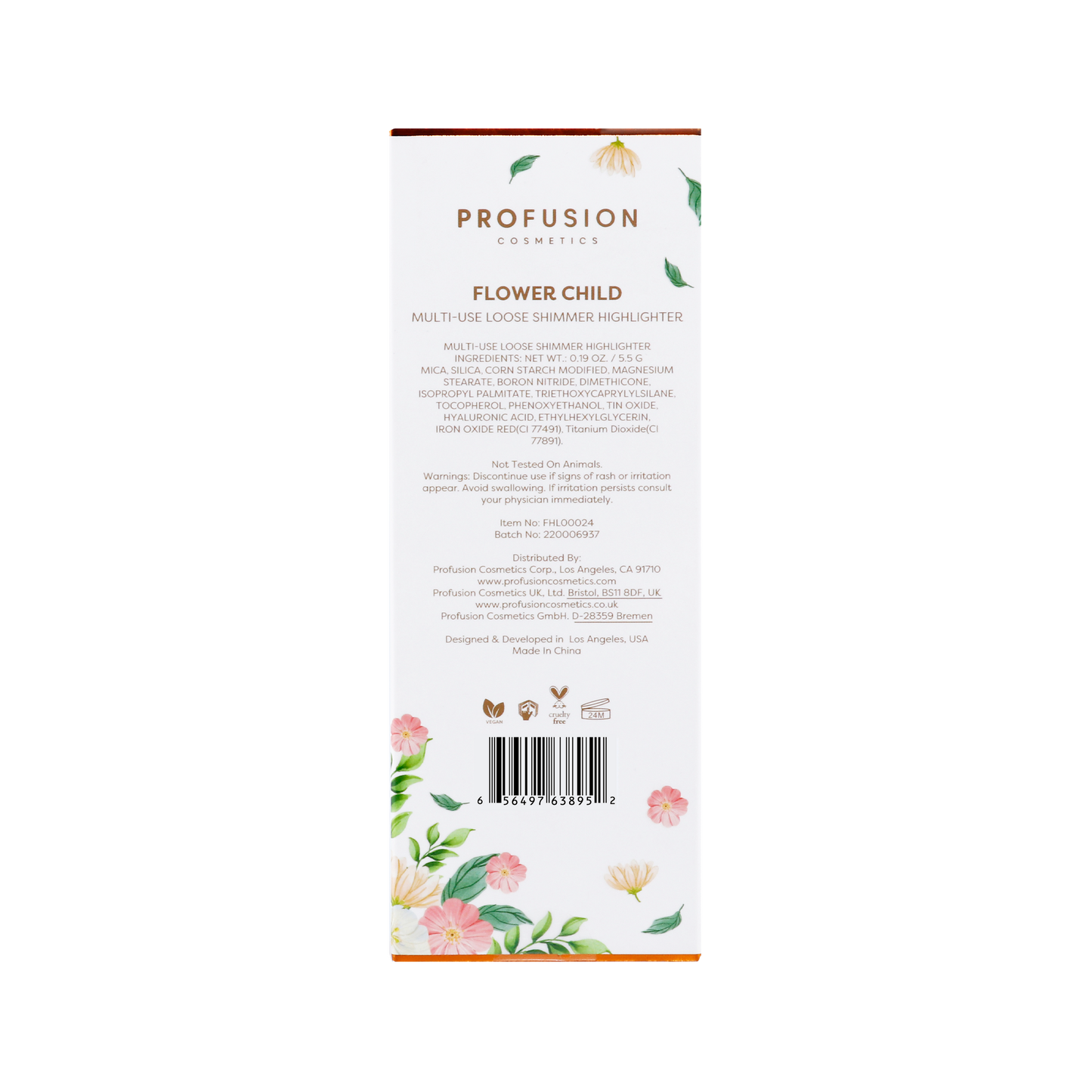 Petal Perfect |Flower Child Multi-Use Loose Shimmer Highlighter