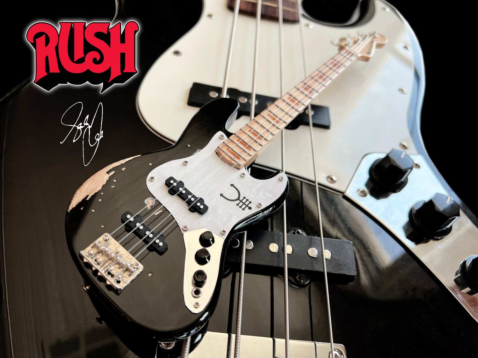 Geddy Lee Vintage Tour Edition Mini Fender™ Jazz™ Bass Model Officially Licensed - Osadia Concept Store