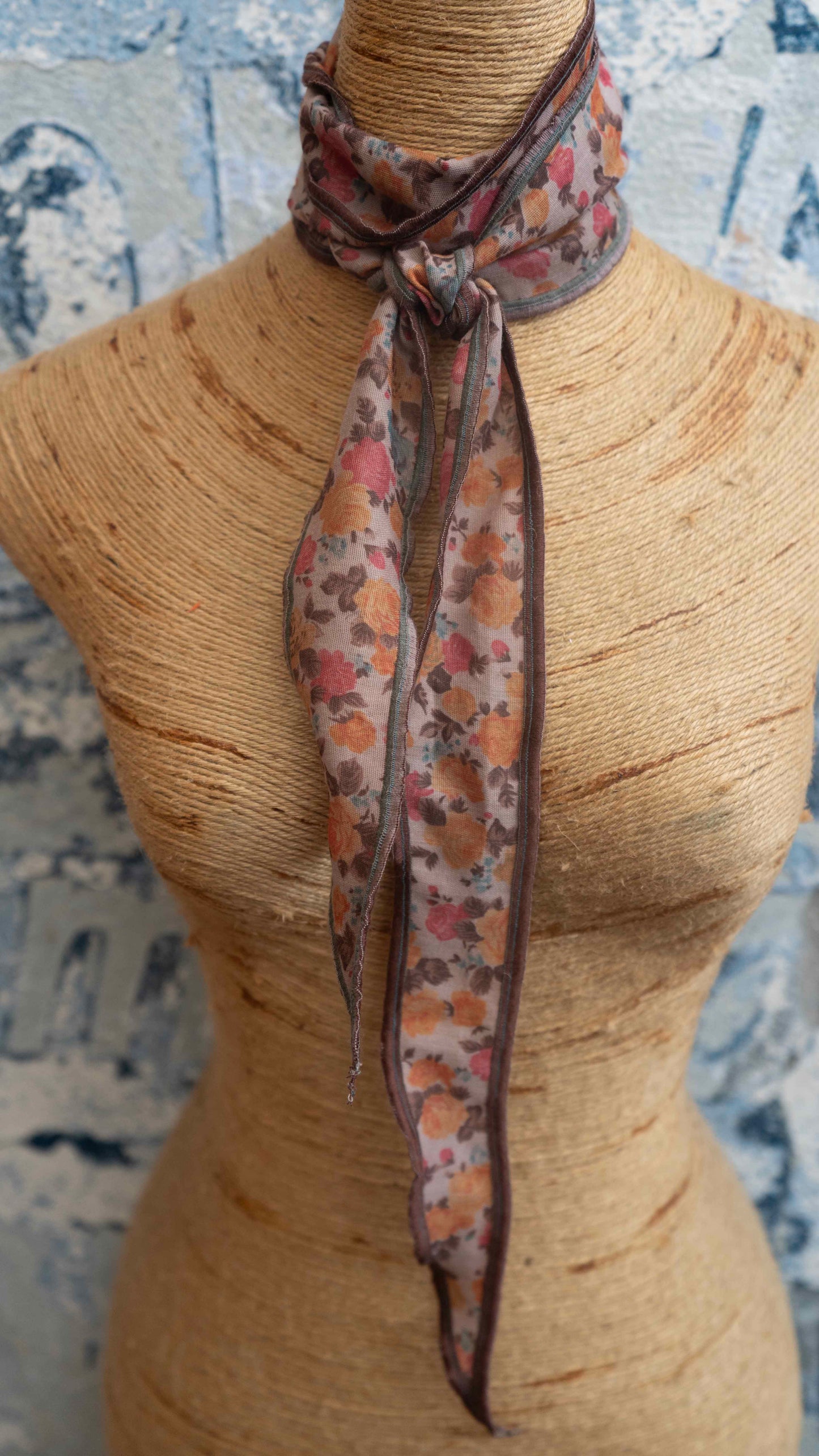 Floral Academy Neck Scarf - Osadia Concept Store