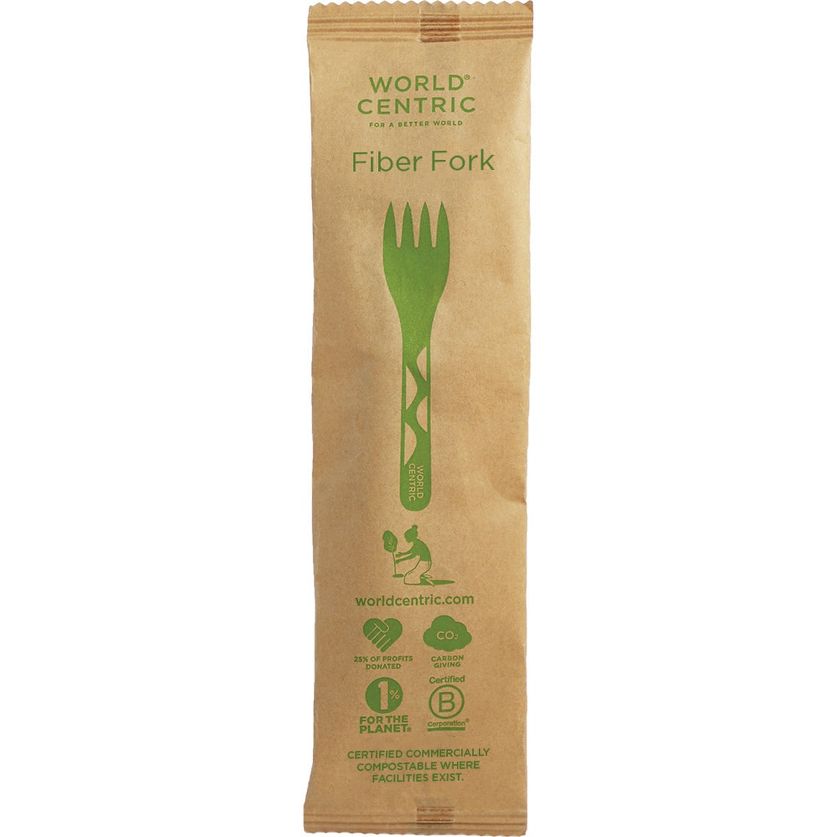 World Centric 6” Wrapped Fiber Fork (QTY:750)