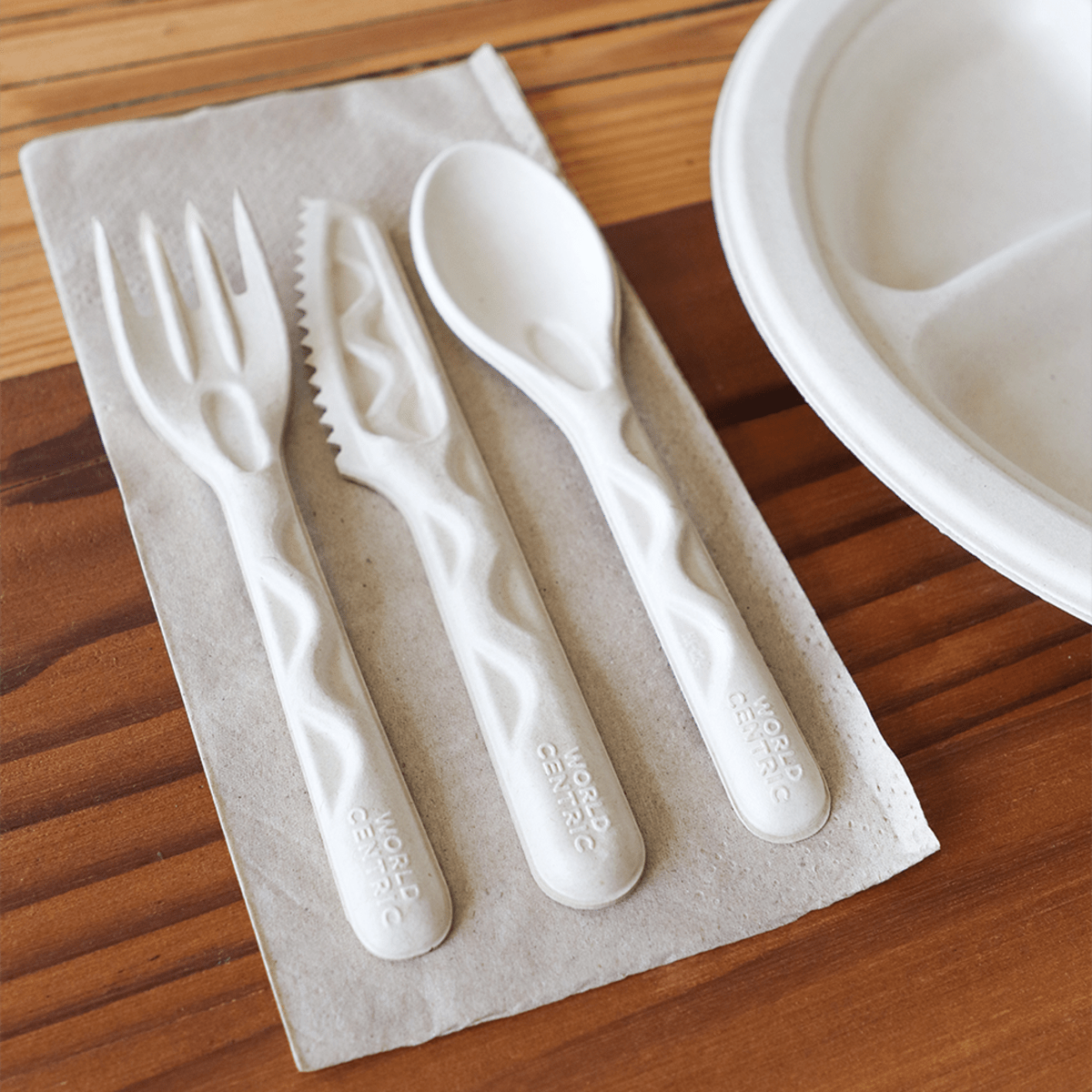 World Centric 6” Wrapped Fiber Fork (QTY:750)