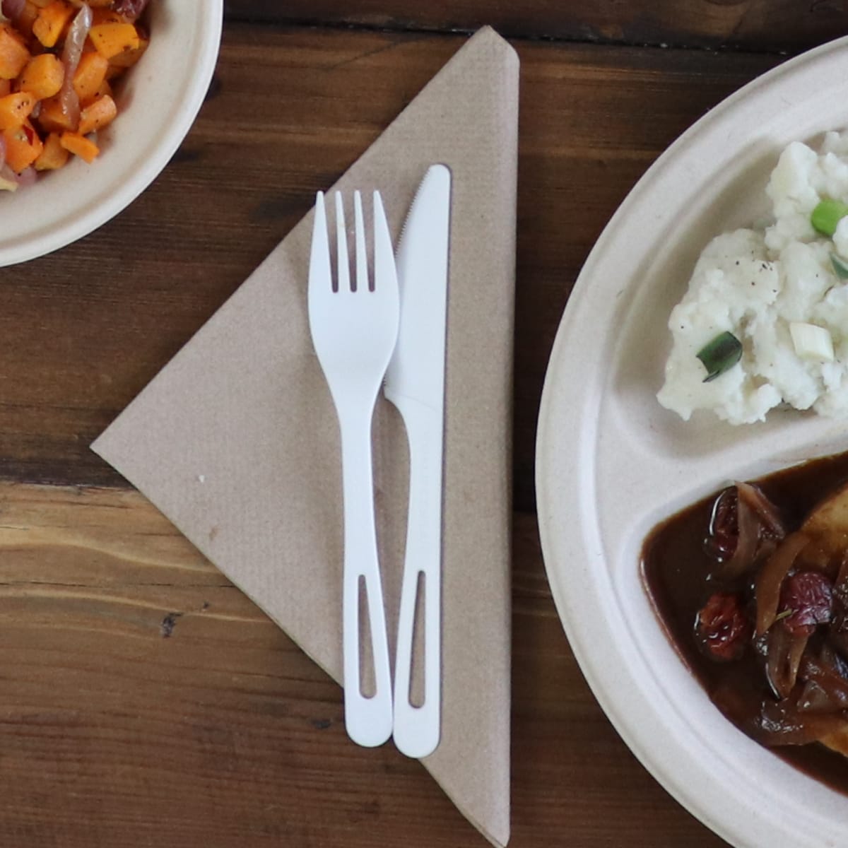 World Centric 6.3in TPLA Fork Compostable (QTY 1000), SKU FO-PS-6