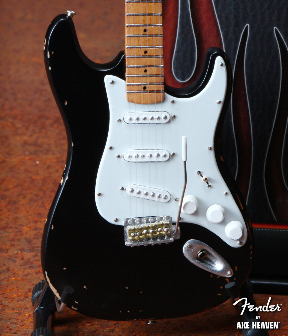 Eric Clapton Blackie Vintage Fender™ Strat™ Miniature Guitar Replica - Officially Licensed - Osadia Concept Store