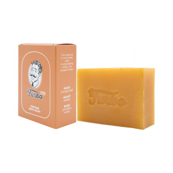 Furbo Orange Vintage Bath Soap 100g