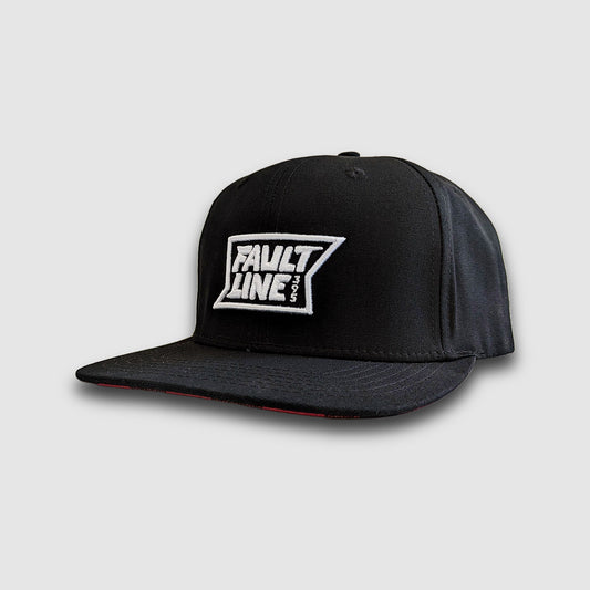 Buffalo Check Snapback - Black
