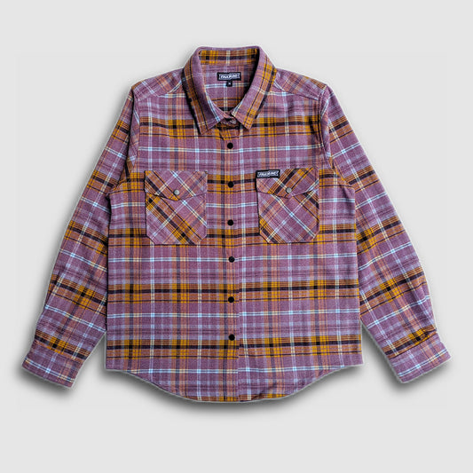 Women's Highland Tech Flannel - Lilac/Gold/Black