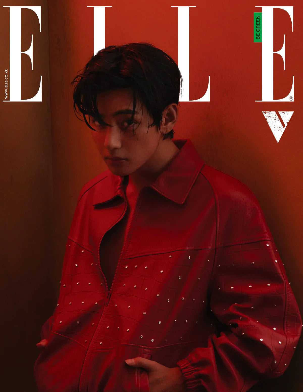 Elle 2023 April Issue - V Is Coming