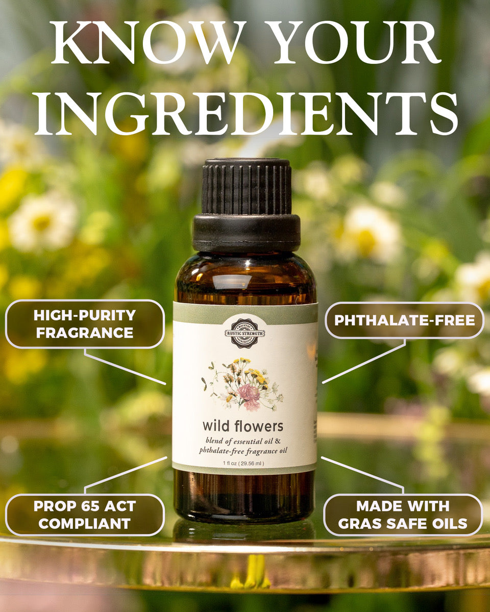 Wild Flowers Essential Oil & Phthalate-Free Fragrance Oil Blend - Osadia Concept Store