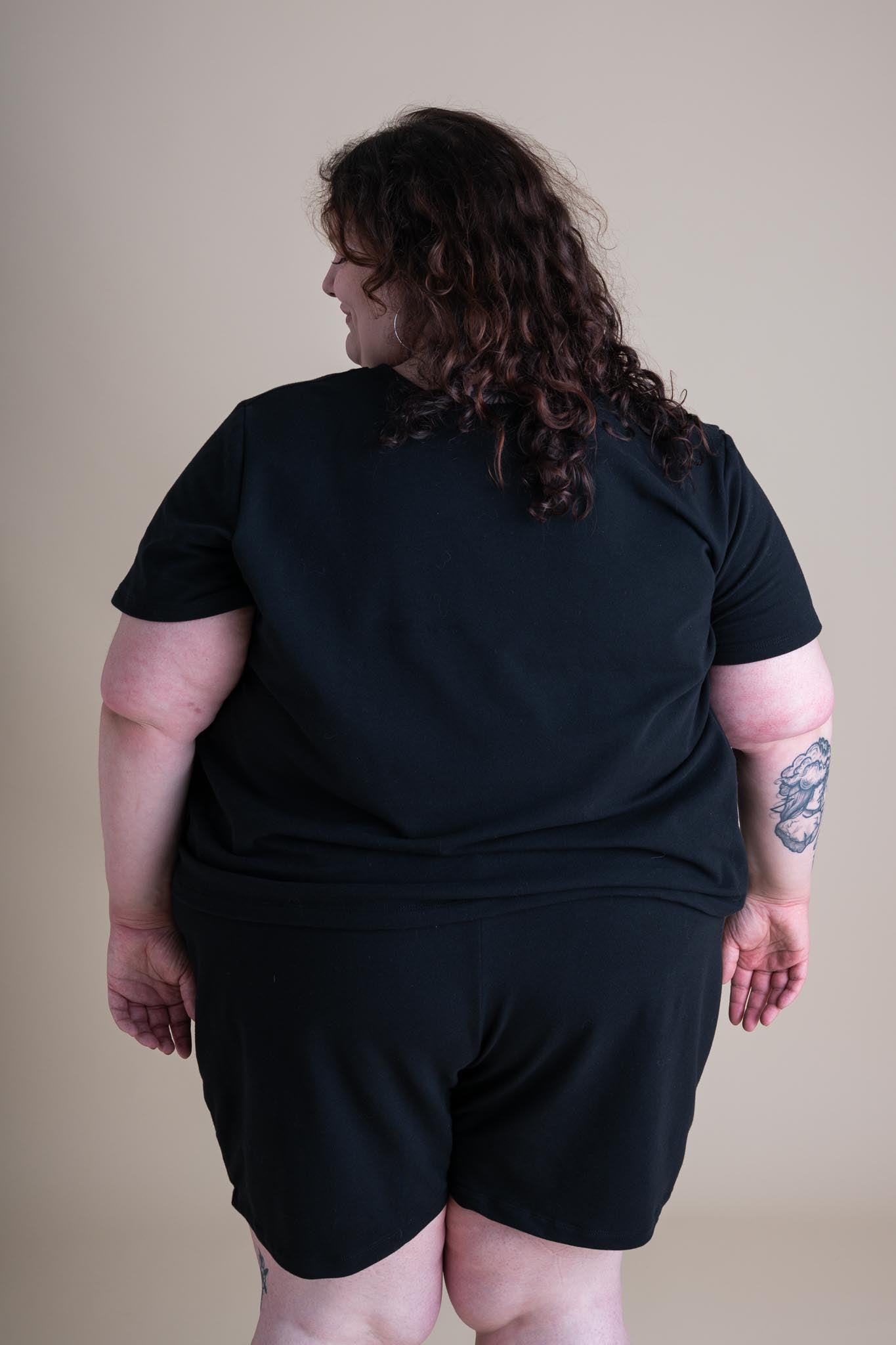 Liza Tee in Licorice