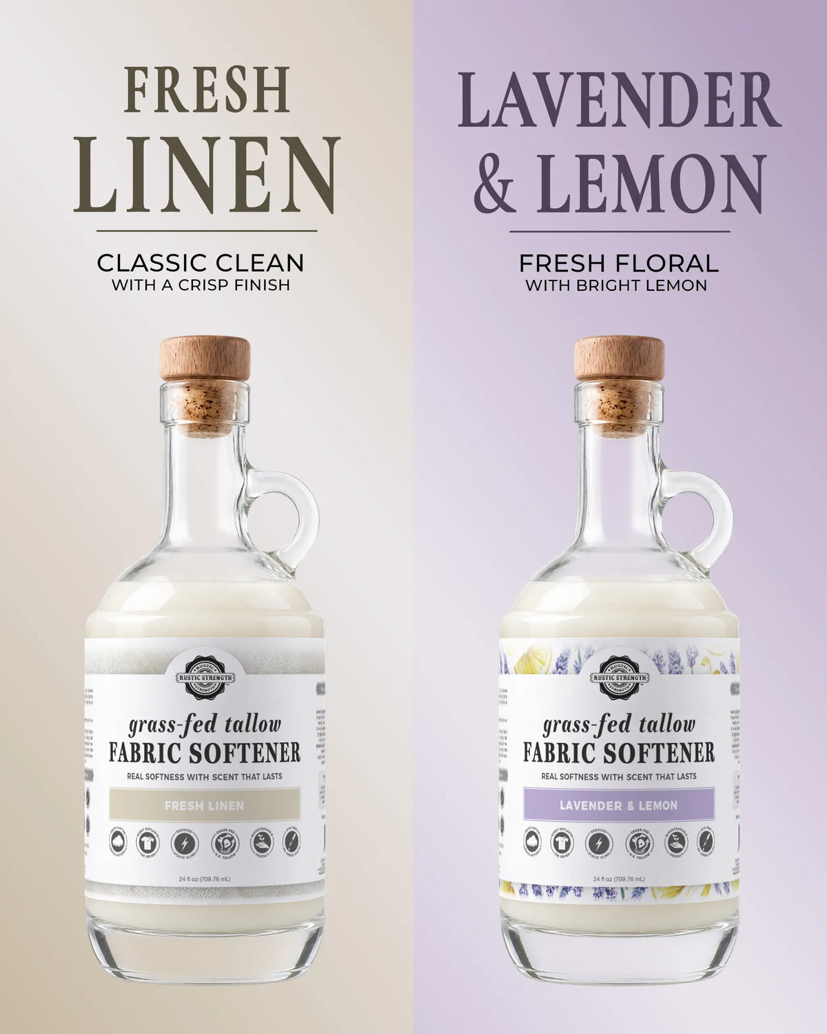 Tallow Fabric Softener | Fresh Linen