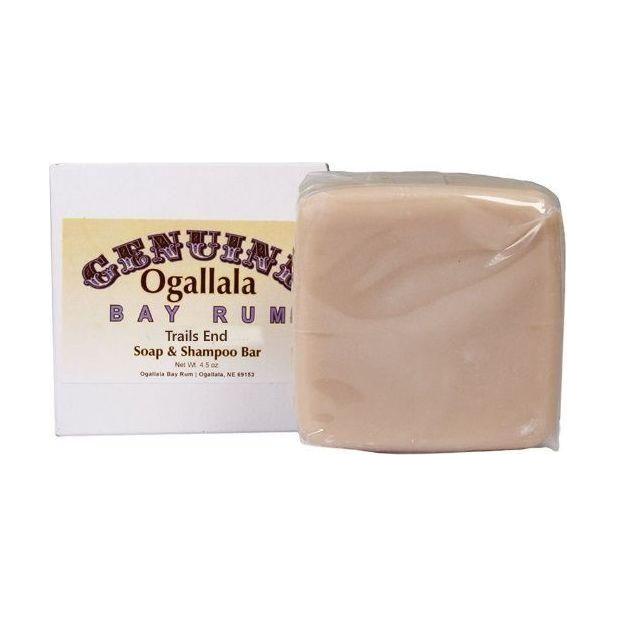 Ogallala Bay Rum Trails End Cremy Soap & Shampoo Bar 4.5 Oz