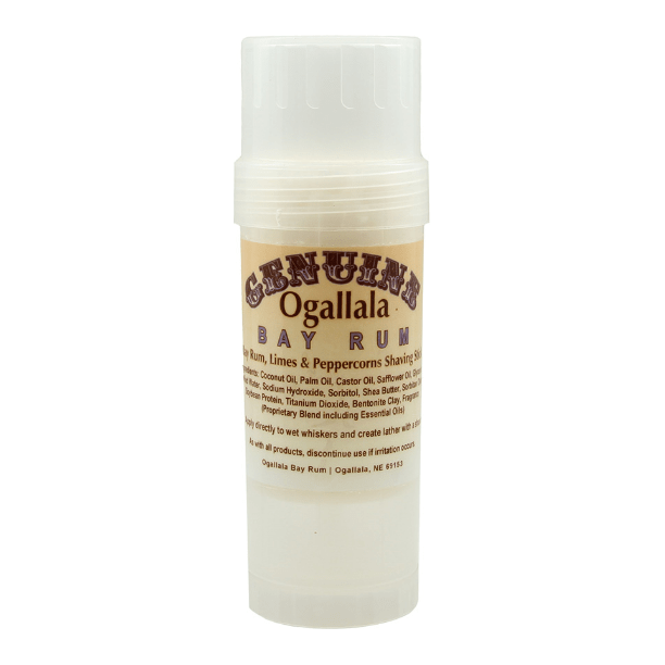 Ogallala Bay Rum, Limes & Peppercorns Shaving Stick 2.5 Oz