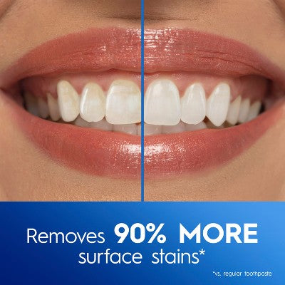 Crest 3D White Advanced Teeth Whitening Toothpaste Arctic Fresh 3.3oz - Imperfect Box