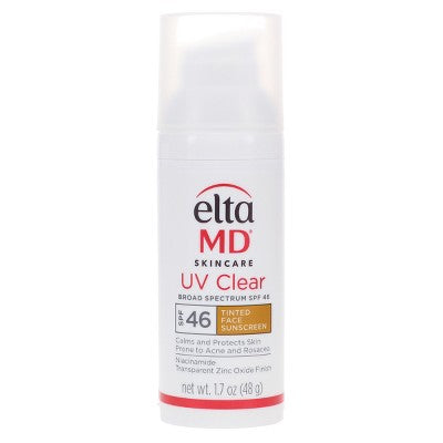 EltaMD UV Clear Broad Spectrum SPF 46 Tinted Face 1.7 oz - Imperfect Box