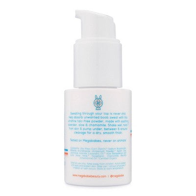 Megababe Bust Dust Anti-Boob-Sweat Spray 3oz - New