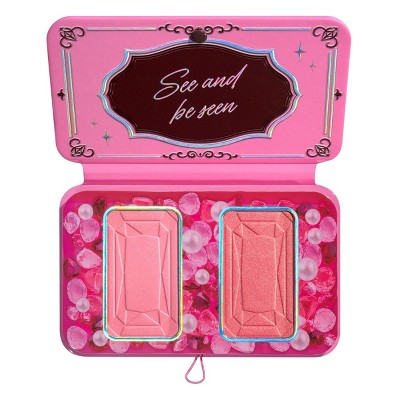 NYX Professional Makeup Bridgerton Royal Blush Buttermelt Blush Palette Wallflower 1 kit - Imperfect Container