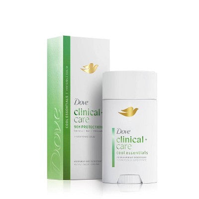 Dove Beauty Clinical 96-Hour Protection Antiperspirant & Deodorant Stick Cool Essentials 2.6oz - Missing Box