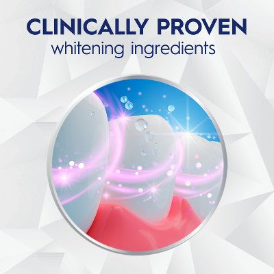Crest 3D White Brilliance Vibrant Toothpaste Peppermint 4.6oz/3pk - Imperfect Box