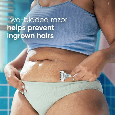 Venus for Pubic Hair & Skin Women's Razor Blade Refills 6ct - New
