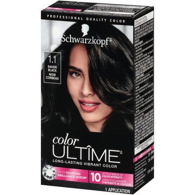 Schwarzkopf Color Ultime Permanent Color Raven Black - New