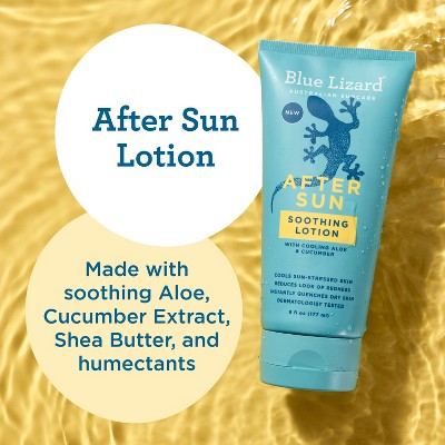 Blue Lizard After Sun Soothing Lotion 6 fl oz - Imperfect Container