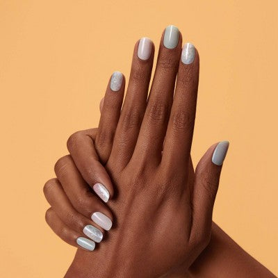 Dashing Diva Glaze Semi-Cured Gel Nail Polish Strips Emerald Marble 32ct - New - Osadia Concept Store