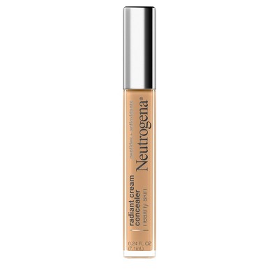Neutrogena Healthy Skin Radiant Cream Concealer Hazelnut Medium 01  0.24oz - Imperfect Container