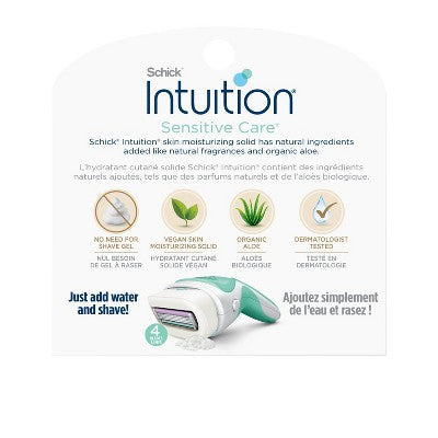 Schick Intuition Sensitive Care 6ct - Imperfect Box