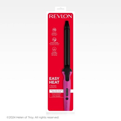 Revlon Easy Heat Precision Hair Curling Iron 1" - Imperfect Box