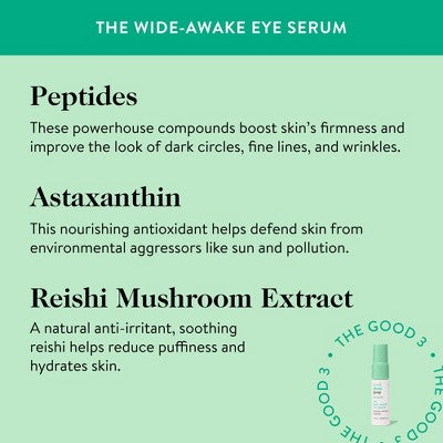 good.clean.goop beauty The Wide-Awake Eye Serum 0.50 fl. oz. - Imperfect Box