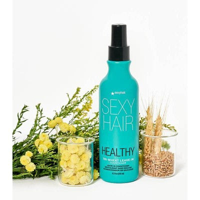 Sexy Hair Healthy Sexy Soy Tri-Wheat Leave-In Condtioner 8.5 fl oz - Imperfect Container