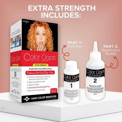 Color Oops Extra Strength Hair Color Remover 4 fl oz - Imperfect Box