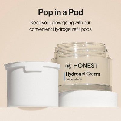 Honest Beauty Hydrogel Cream Refill with Hyaluronic Acid 1.7 fl oz - Imperfect Box