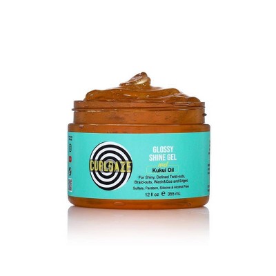CurlDaze Shine Gel with Kukui 12 fl oz - New