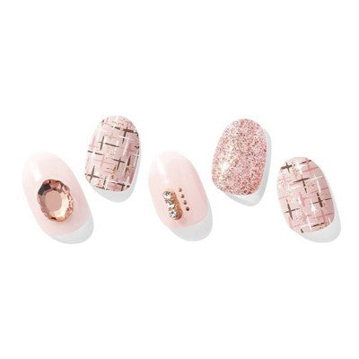Ohora Gel Nail Gem Line Coco Tweed 30ct - New