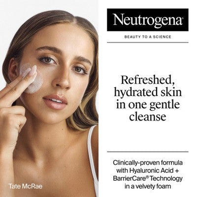Neutrogena Hydro Boost Hydrating Facial Cleanser and Makeup Remover 7.8 fl oz - Imperfect Container