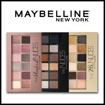 Maybelline The Blushed Nudes Eye Shadow Palette 06 0.34oz - Imperfect Box
