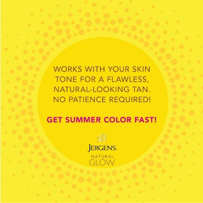 Jergens Natural Glow Instant Moisturizing Self Tanner Tanning Foam Deep Bronze 6 fl oz - Imperfect Container