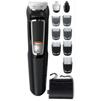 Philips Norelco Series 3000 Multigroom All-in-One Men's Rechargeable Electric Trimmer with 13 Attachments MG3740/40 - Imperfect Box