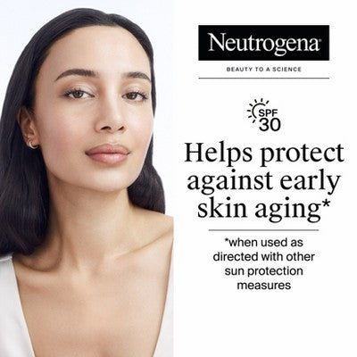 Neutrogena Rapid Wrinkle Repair Retinol Face & Neck with Hyaluronic Acid SPF 30 1 fl oz - Imperfect Box