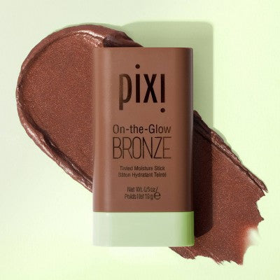 Pixi On The Glow Bronze Tinted Moisturizer Stick Bronzer Beach Glow 0.6oz - Imperfect Box