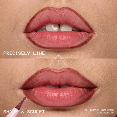 NYX Professional Makeup Lip Lingerie Lip Liner Stain 02 Naughty Nudes 0.03 fl oz - Imperfect Box