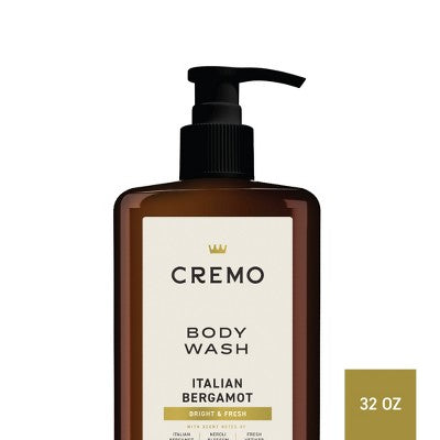 Cremo Italian Bergamot Body Wash 32 fl oz - Imperfect Container