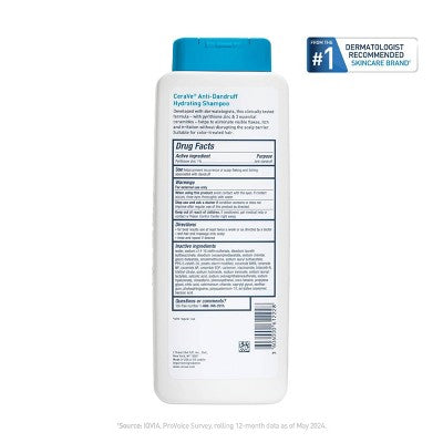 CeraVe Anti-Dandruff Scalp Care Shampoo - 12 fl oz